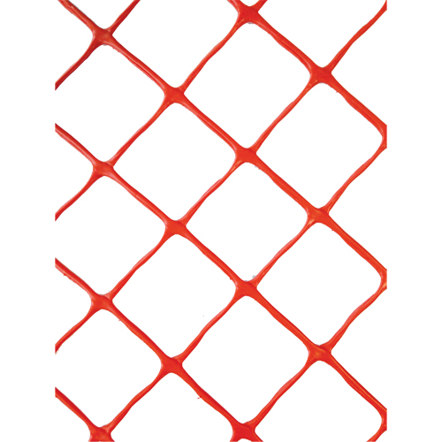 Cl&ocirc;ture s&eacute;curitaire, 50' lo x 4' la, Orange Stor-it Systems