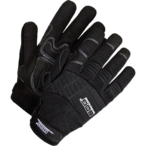 Gants performants &agrave; usage intensif avec paumes coussin&eacute;es X-Site, Taille Grand, Paume Synth&eacute;tique Stor-it Systems