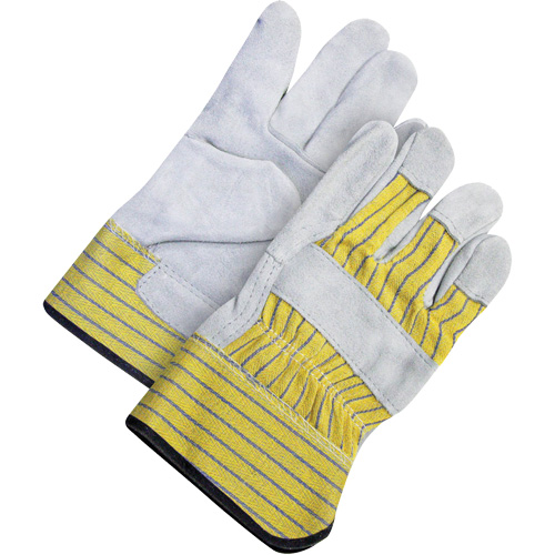 Gants d'ajusteur classiques, Taille unique, Paume en Cuir de vache refendu, Doublure en Molleton Stor-it Systems