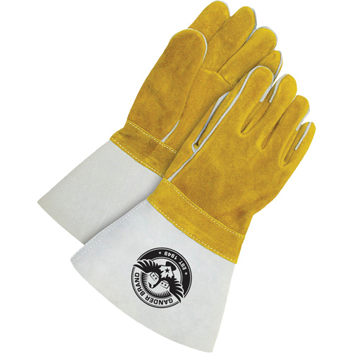 Gants pour soudeur avec poignet de 5", Cuir de vache refendu, Taille Taille unique Stor-it Systems