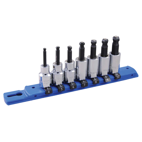 Metric Ball Nose Socket Set, 7 Pcs Stor-it Systems