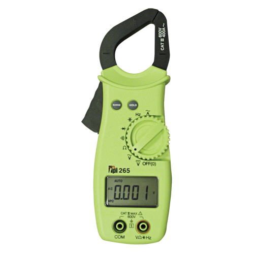 Digital Clamp-On Meter, AC/DC Voltage, AC/DC Current Stor-it Systems