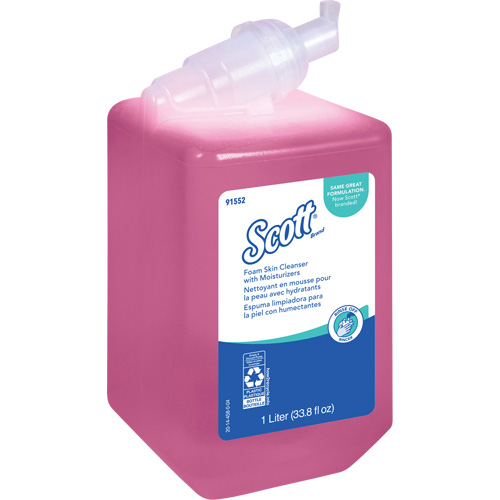Nettoyant pour la peau avec agents hydratants Scott Pro, Mousse, 1 L, Parfum&eacute; Stor-it Systems