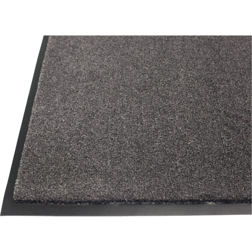 Tapis Poly-Tuft, Essuie-pieds, 4' x 6' x 5/16", Charbon Stor-it Systems