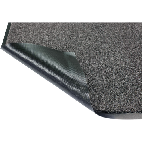 Tapis Poly-Tuft, Essuie-pieds, 4' x 6' x 5/16", Charbon Stor-it Systems