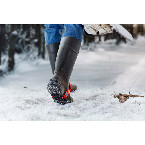 Mid-Sole Ice Cleats, Tungsten Carbide, Stud Traction, One Size Stor-it Systems