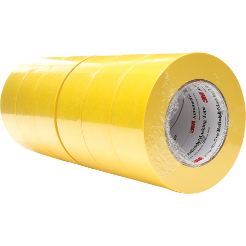Automotive Refinish Masking Tape 388N, 48 mm (2") x 55 m (180'), Yellow Stor-it Systems