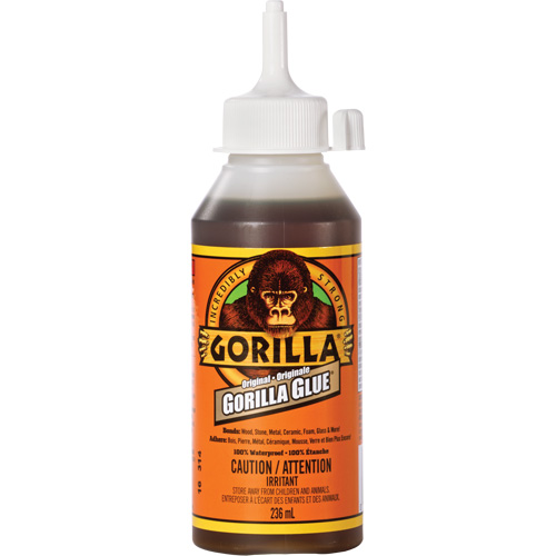 Original Glue, 8 oz., Squeeze Bottle, Tan Stor-it Systems