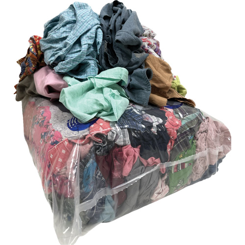 Chiffons d'essuyage sp&eacute;ciaux, M&eacute;lange de couleurs, 20 lb Stor-it Systems