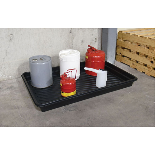 Plateaux Ultra-Utility Trays, 24" lo x 36" la x 4,75" h, Cap. de d&eacute;versement 18 gal. US Stor-it Systems