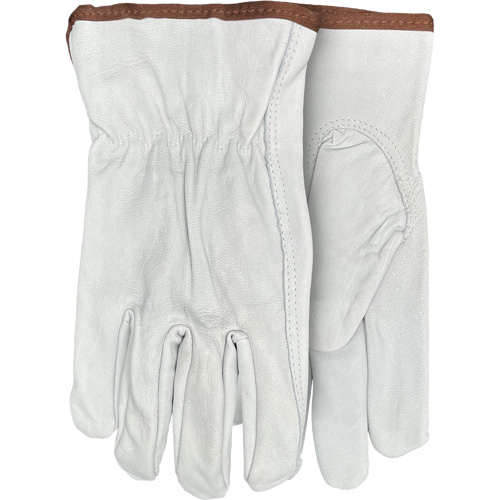 Gants en cuir de ch&egrave;vre, Grand, Paume en Cuir fleur de ch&egrave;vre Stor-it Systems