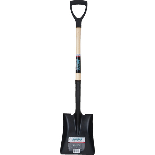 Pelle carr&eacute;e, Bois dur, Lame Acier durci, Manche en Prise en D, Longueur 29" Stor-it Systems
