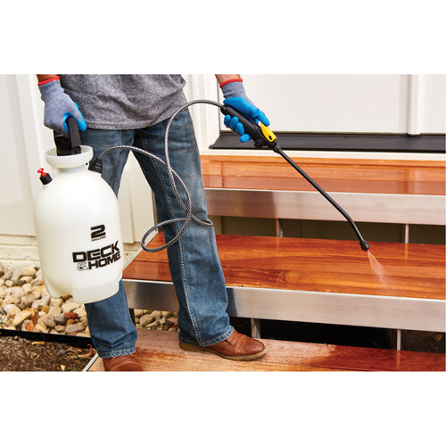 Vaporisateur universel Deck & Home, 2 gal. (9 L), Poly&eacute;thyl&egrave;ne, Lance de 15" Stor-it Systems