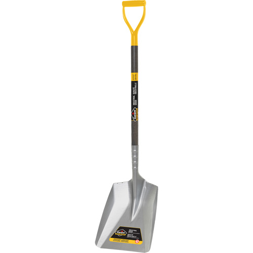 Yukon Snow Shovel, Aluminum Blade, 14" Wide, D-Grip Handle Stor-it Systems