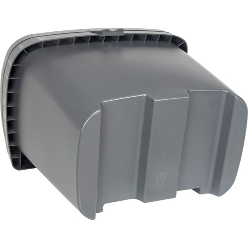 Bacs d'entreposage pour sel & sable, Avec Moraillon, 21" x 27" x 26", 4,24 pi³, Gris Stor-it Systems