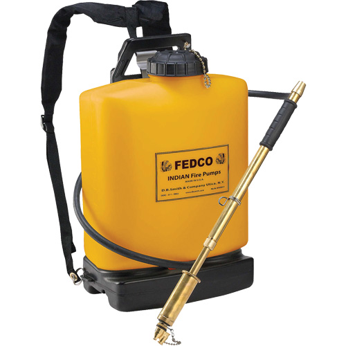 Pompe &agrave; incendie Fedco, 5 gal. (18,9 L), Plastique Stor-it Systems