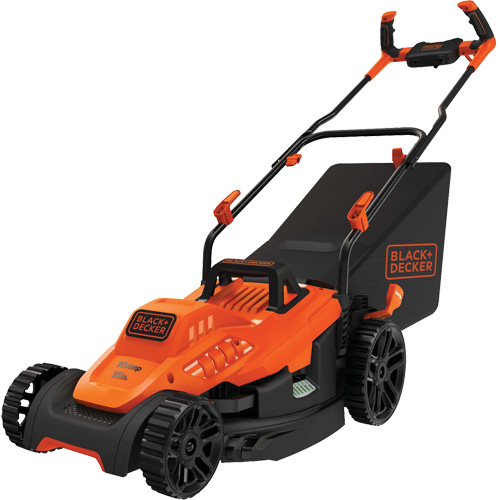 Tondeuse &agrave; gazon avec poign&eacute;e confortable, Pouss&eacute;e, &eacute;lectrique, Largeur de coupe 15" Stor-it Systems