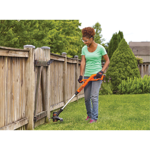 Max* Cordless String Trimmer/Edger Kit, 10", Battery Powered, 20 V Stor-it Systems