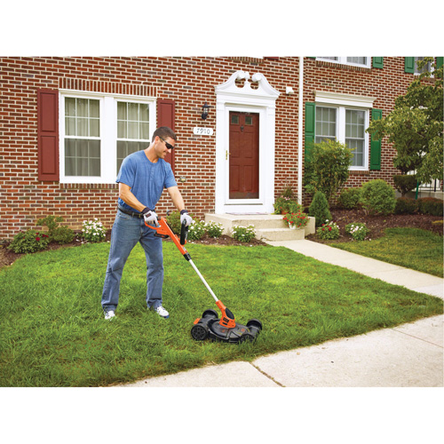 Ensemble de tondeuse compacte sans fil 3 en 1 20 V Max*, Pouss&eacute;e, &agrave; pile, Largeur de coupe 12" Stor-it Systems
