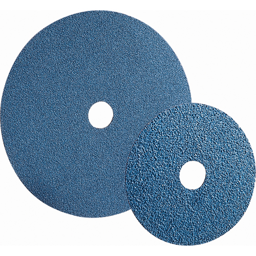 BlueFire&reg; F826P Fibre Discs, Zirconia Alumina, 24, 7" Dia x 7/8" Arbor Stor-it Systems