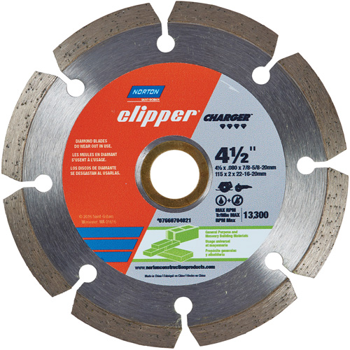 Clipper&reg; Charger Segmented Saw Blade Stor-it Systems