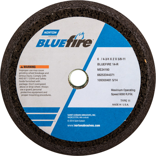 Disque &agrave; &eacute;barbage portatif non renforc&eacute; BlueFire Stor-it Systems