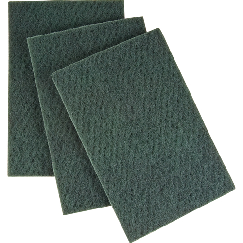 Scouring Hand Pad, 6" x 9", Medium Grit Stor-it Systems