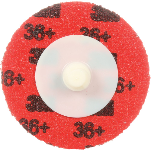 Disque &agrave; d&eacute;ligner durable II Roloc Cubitron, 3" dia., Grain 36+, C&eacute;ramique Stor-it Systems
