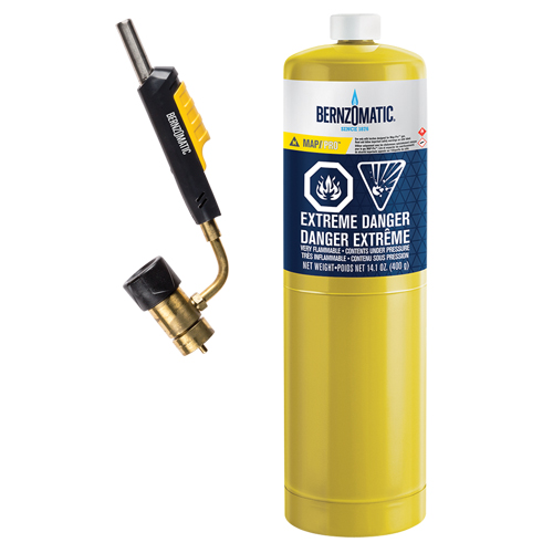 Bernzomatic Trigger-Start Swivel Head Torch Kit, Propane Stor-it Systems