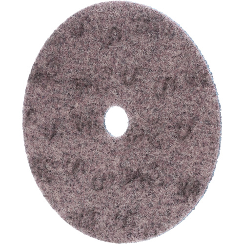 Disques de conditionnement de surface &agrave; boucles et crochets Scotch-Brite, 7" dia., Grain Cors&eacute;, C&eacute;ramique Stor-it Systems