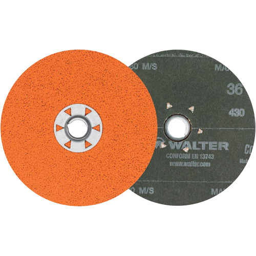 Coolcut XX Sanding Disc, 5" Dia., 36 Grit, Ceramic Stor-it Systems