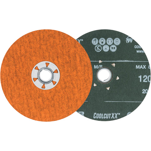 Coolcut XX Sanding Disc, 5" Dia., 120 Grit, Ceramic Stor-it Systems