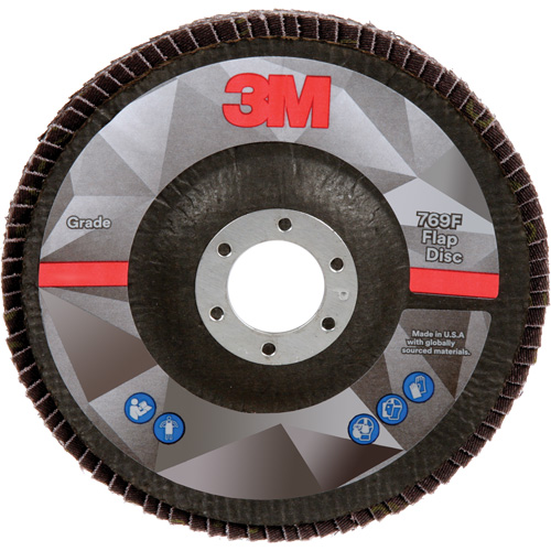 769F Quick Change Flap Disc, 5" x 7/8", Type 29, 40+ Grit, Ceramic Stor-it Systems