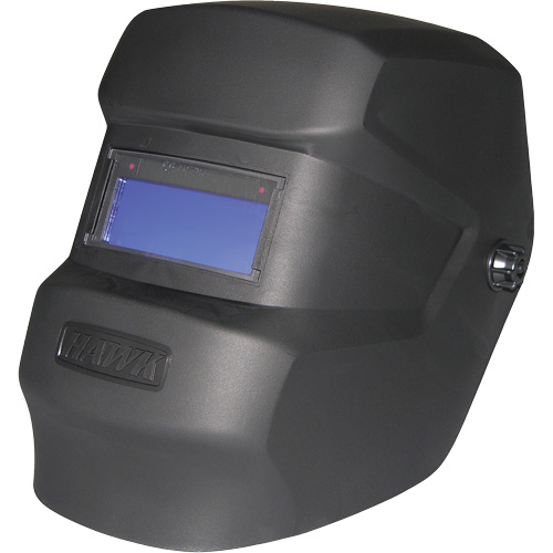 Masque pour soudage ArcOne Hawk, 2" lo x 4" la Champ de vision, Teinte 10, Noir Stor-it Systems
