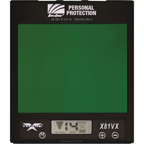 Lentille autoassombrissante ArcOne Xtreme, 4-1/2" la x 5-1/2" h Champ de vision, Pour utilisation avec Xtreme&reg; Stor-it Systems