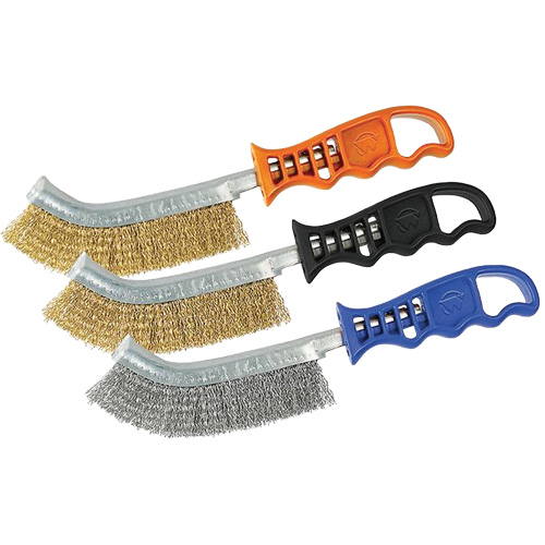 Brosse &agrave; gratter en laiton, Longueur 9-5/8" Stor-it Systems