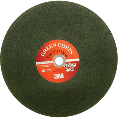 Meule &agrave; d&eacute;couper Green Corps, 16" x C&eacute;ramique, 20 000 Tr/min Stor-it Systems