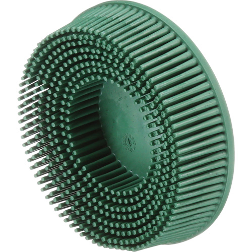 Scotch-Brite Roloc Bristle Disc, Ceramic, 3" Dia. Stor-it Systems