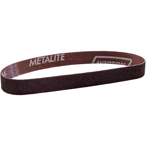 Metalite&reg; Cloth File Sanding Belt, 3/4" W x 20-1/2" L, Aluminum Oxide, 60 Grit Stor-it Systems