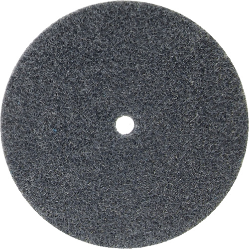 Disque unifi&eacute; non tiss&eacute; Bear-Tex, 3" x 1/4", Arbre de 1/4", Grain de Fin, Carbure de silicium Stor-it Systems
