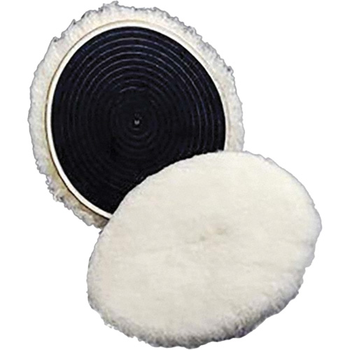 Tampon de polissage naturel Finesse-it 82531, 7" dia., Laine Stor-it Systems