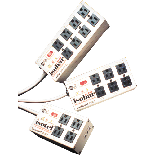 Limiteurs de surtension Isobar, 4 Prises, 3330 J, 1440 W, Cordon 6' Stor-it Systems
