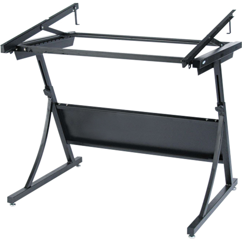 PlanMaster Height-Adjustable Drafting Table, 43" W x 29-1/2" - 37-1/2" H, Black Stor-it Systems