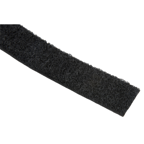Bande d'attaches, Boucle, 50 vg x 1", Cousu, Noir Stor-it Systems