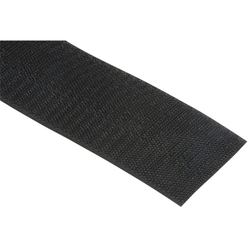 Bande d'attaches, Crochet, 50 vg x 2", Cousu, Noir Stor-it Systems