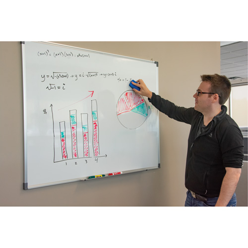 White Board, Magnetic, 36" W x 24" H Stor-it Systems