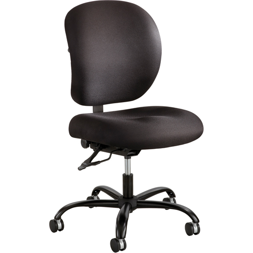 Chaises de travail pour usage intensif 24/7 Alday, Nylon, Noir, Capacit&eacute; 500 lb Stor-it Systems