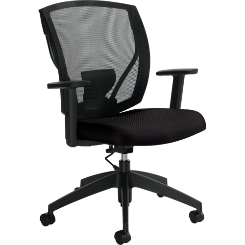 Chaises de travail, Vinyle, Noir, Capacit&eacute; 300 lb Stor-it Systems
