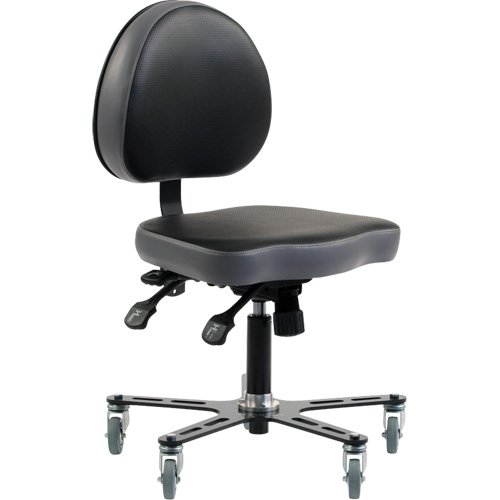 SF180 Multi-Tilt Ergonomic Chair, Mobile, Adjustable Height Stor-it Systems