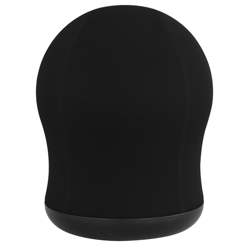 Zenergy Swivel Ball Chair, Mesh, Black, 250 lbs. Capacity Stor-it Systems